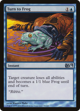 Transformar em Sapo / Turn to Frog - Magic: The Gathering - MoxLand